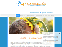 Tablet Screenshot of co-mediacion.com